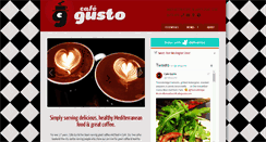 Desktop Screenshot of cafegusto.com